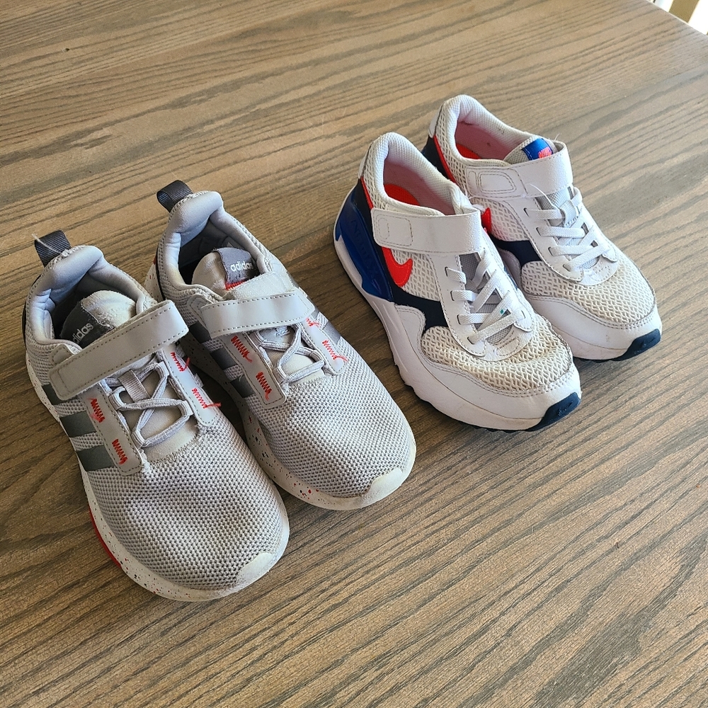 Nike Air Max and Adidas
